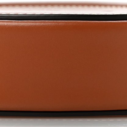 Small Calfskin Crossbody Bag - Tan