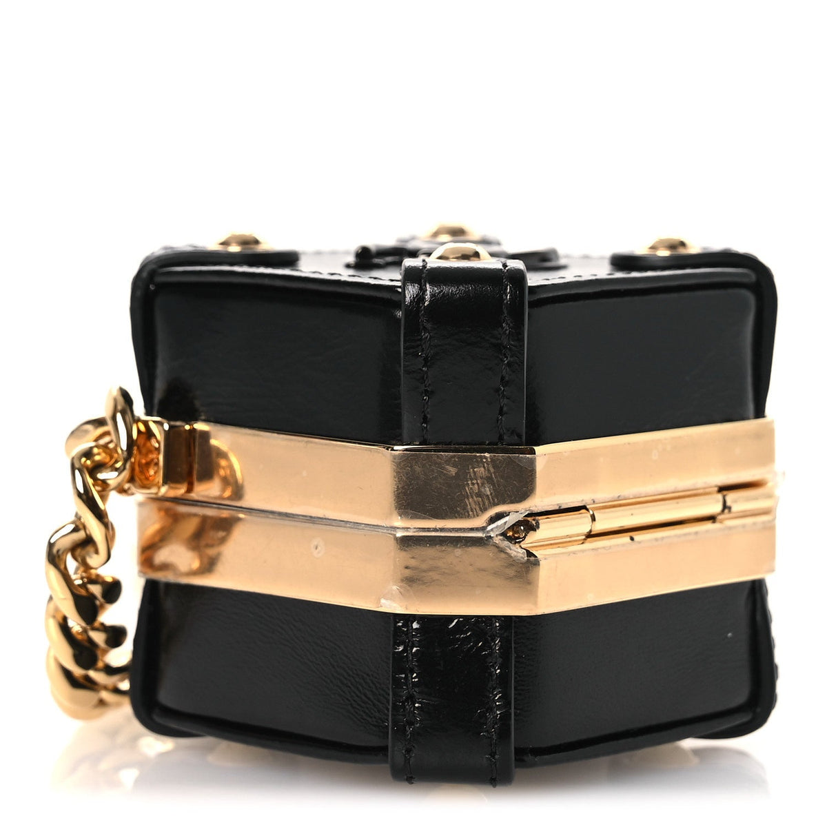 Calfskin Clutch Bag - Black