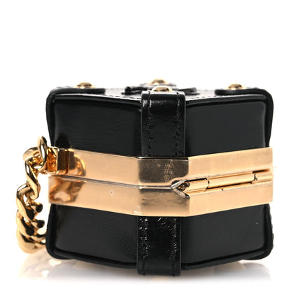 Calfskin Clutch Bag - Black