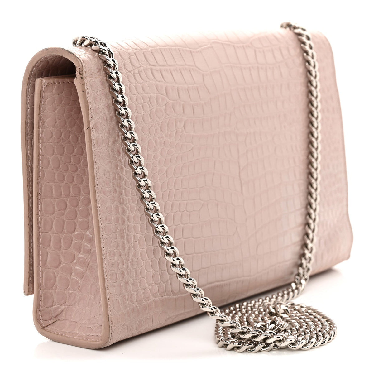 Medium Calfskin Satchel Bag - Pink