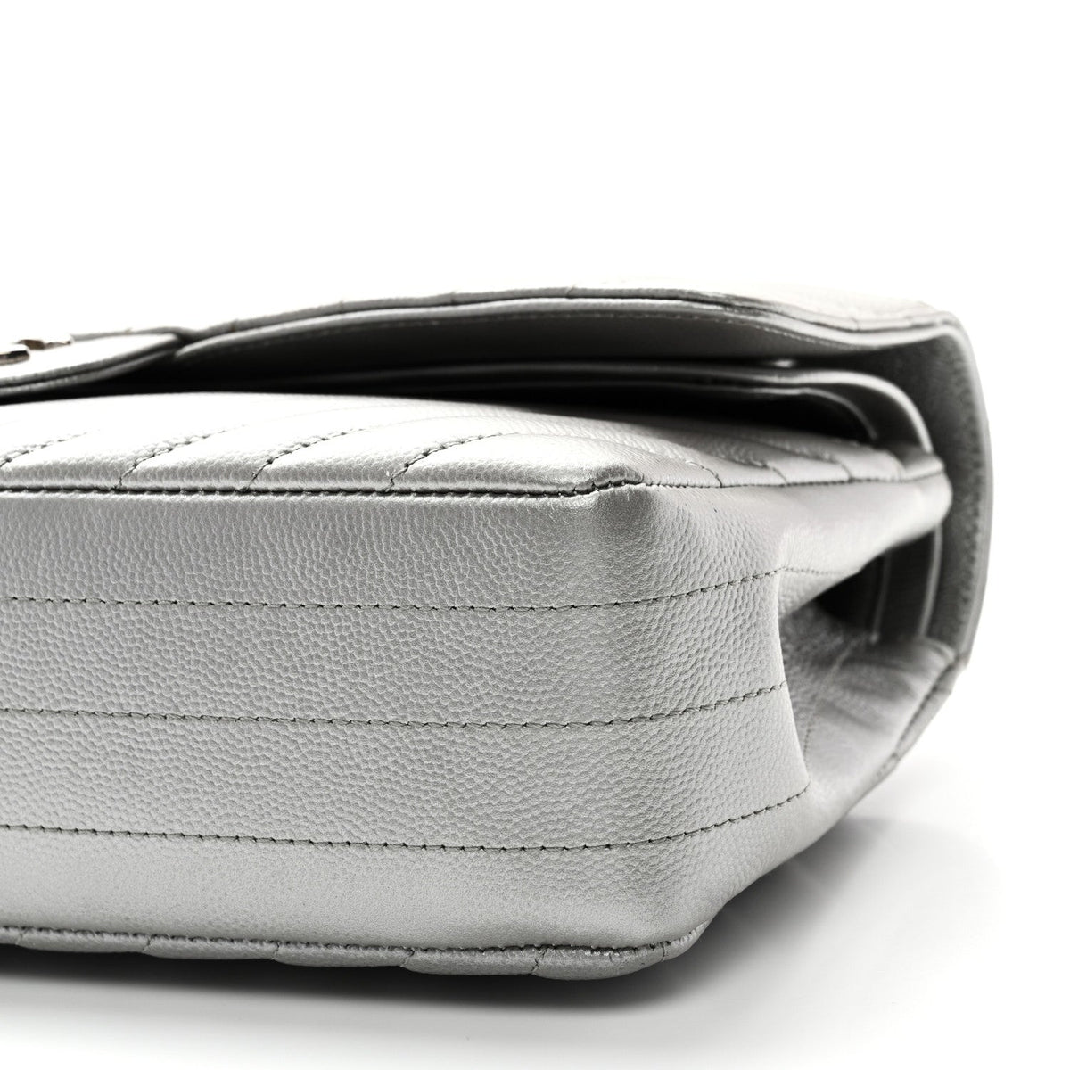 Medium Quilted Caviar Flap Shoulder Bag