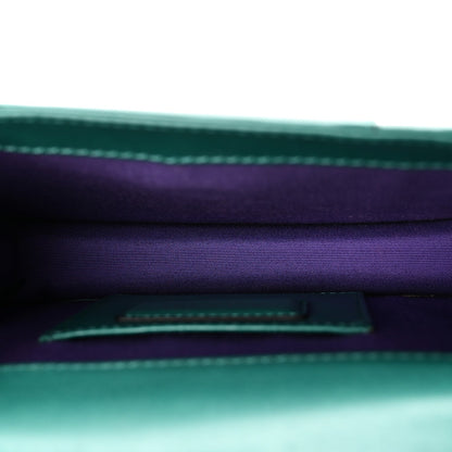 Small Calfskin Crossbody Bag - Green