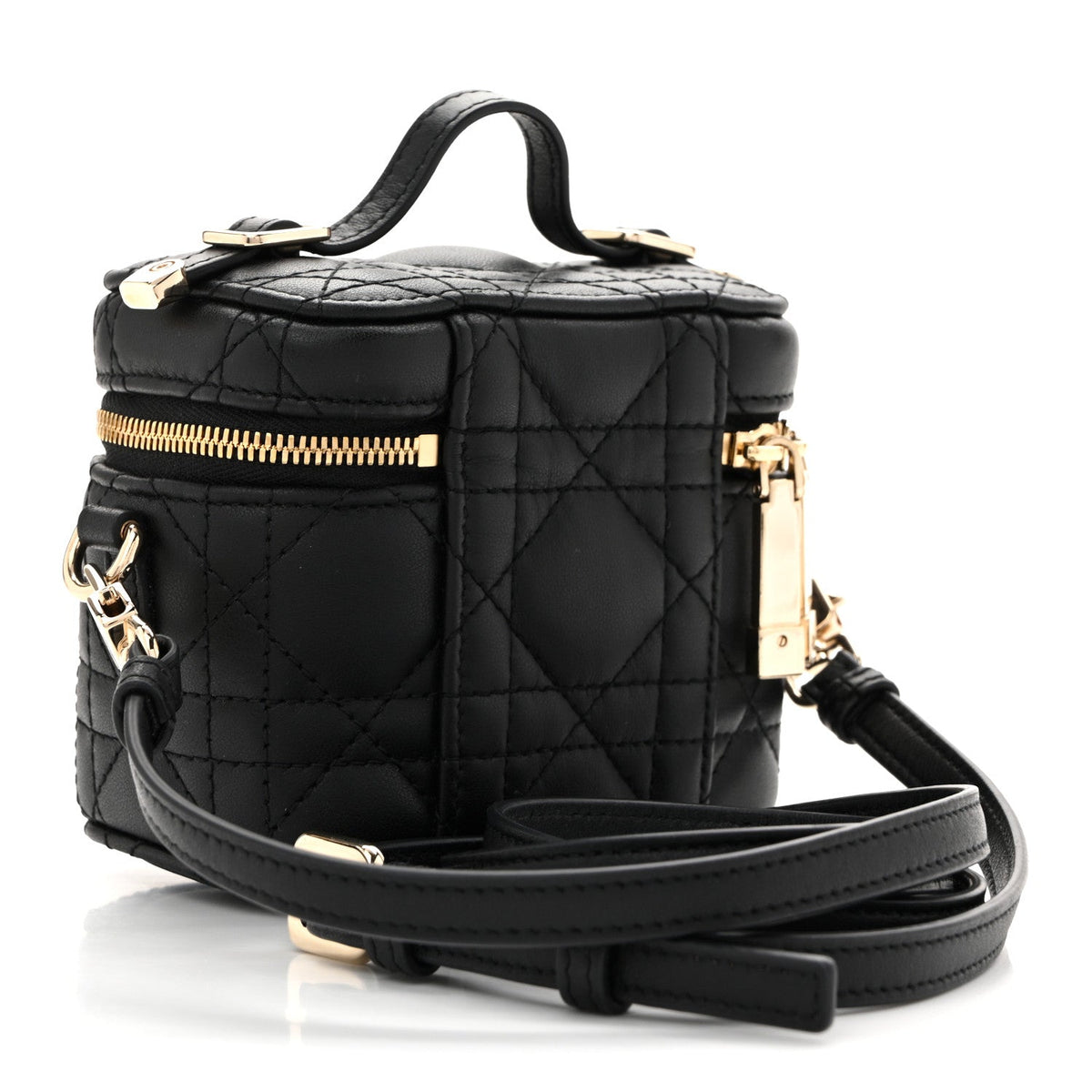 Lambskin Handbag - Black