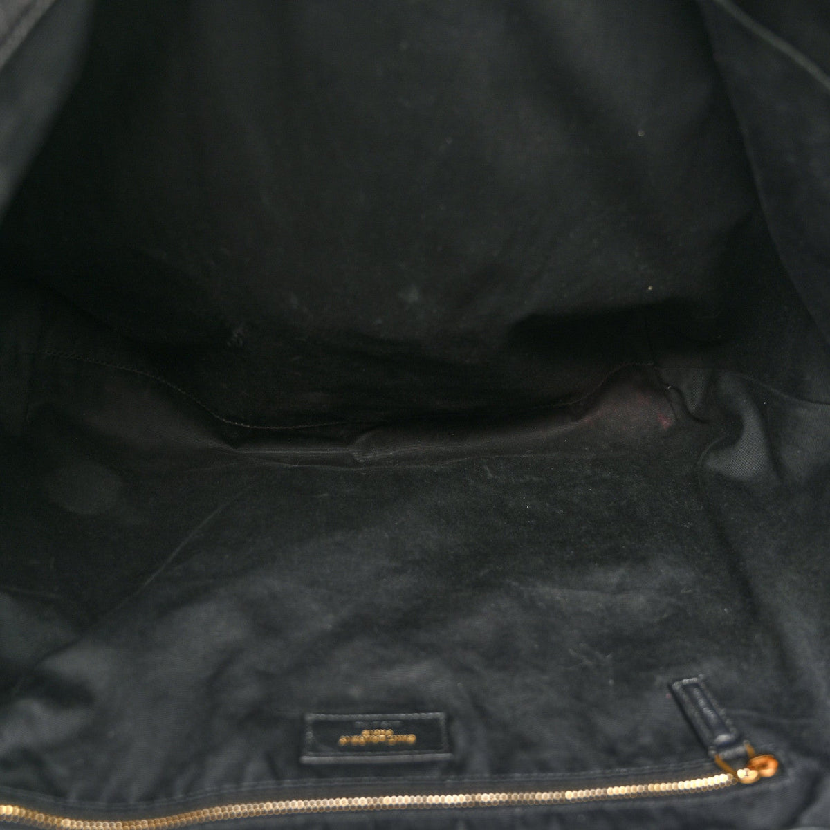 Maxi Quilted Lambskin Tote Bag - Black