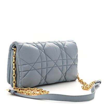 Mini Lambskin Handbag - Blue