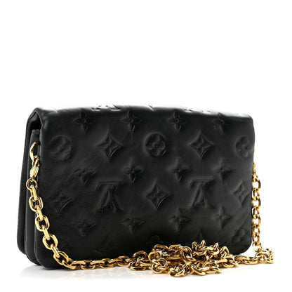 Lambskin Handbag - Black