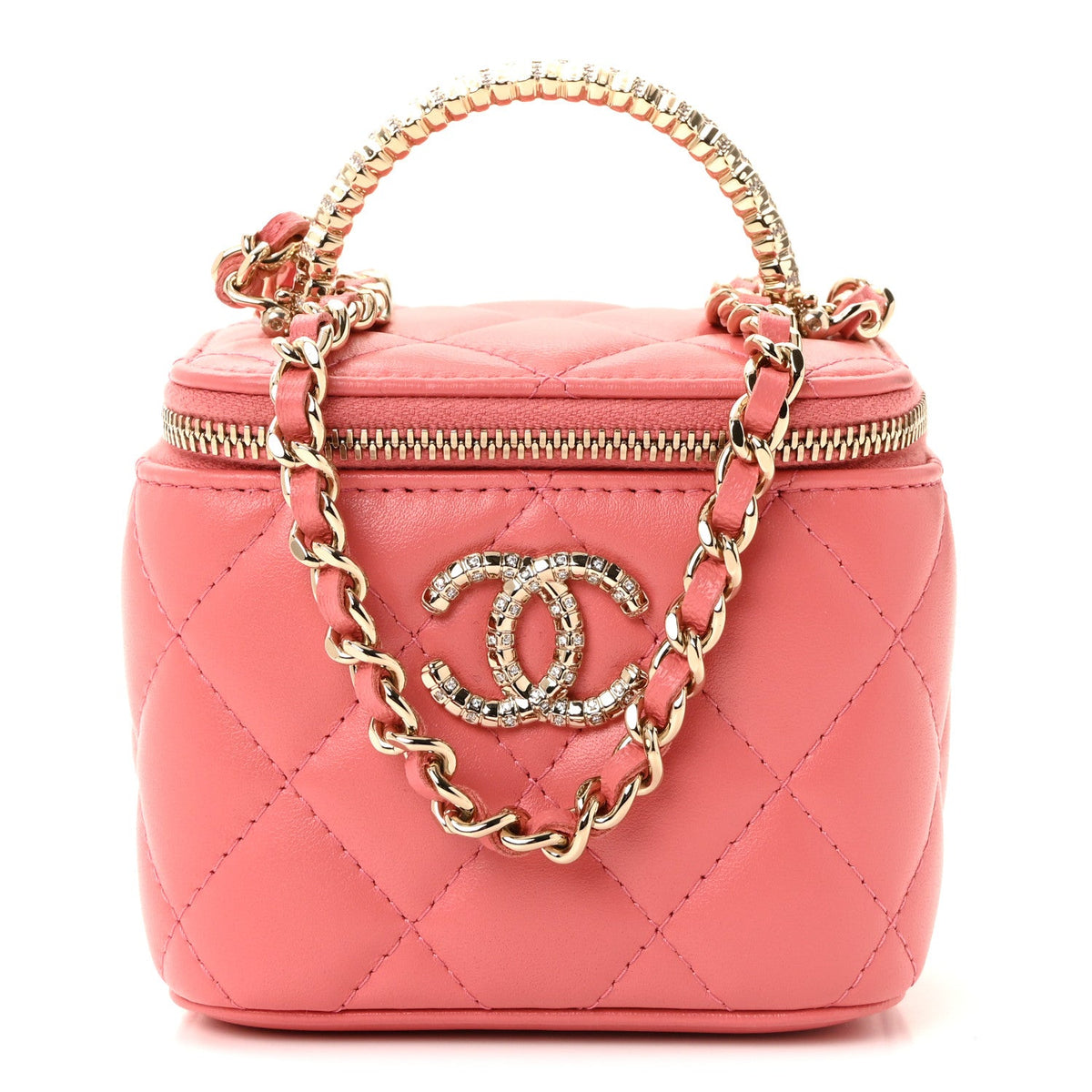 Mini Quilted Lambskin Handbag