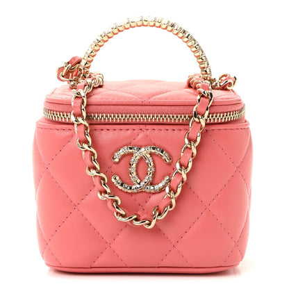 Mini Quilted Lambskin Handbag