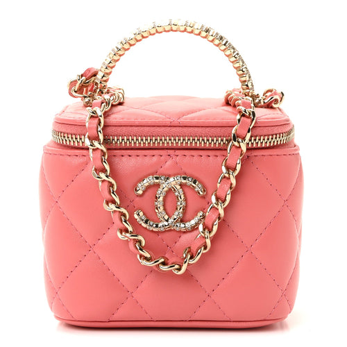 Mini Quilted Lambskin Handbag