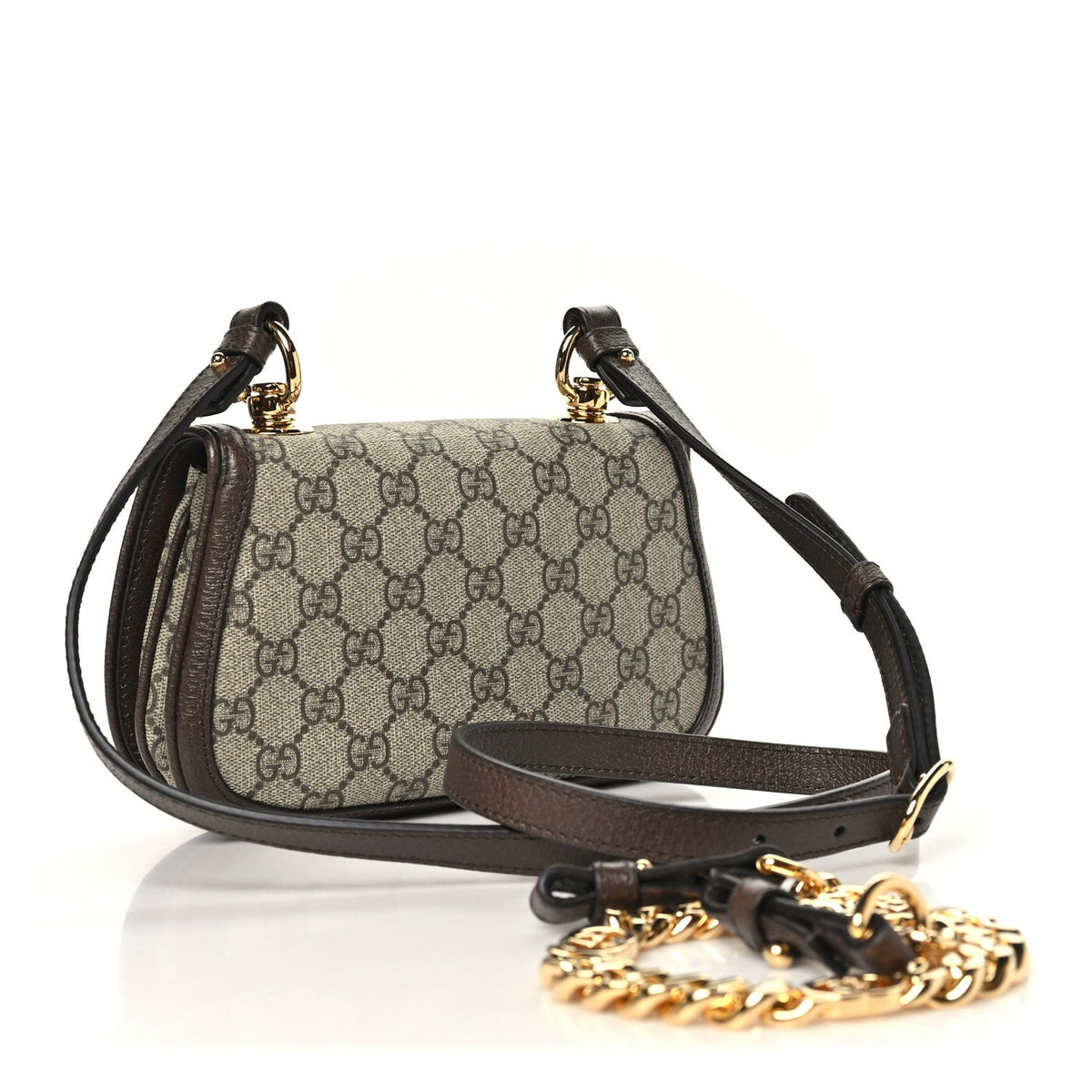 Mini Calfskin Shoulder Bag - Red