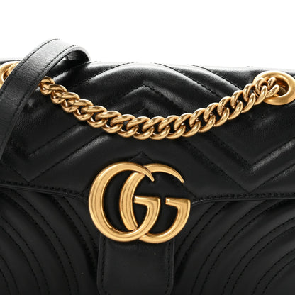 Mini Calfskin Shoulder Bag - Black