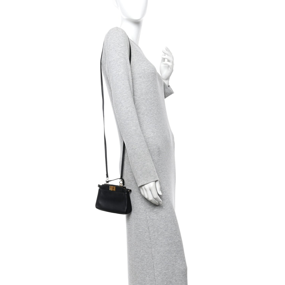 Nappa Satchel Bag - Black