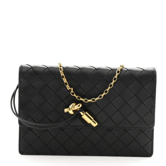 Nappa Pouch - Black