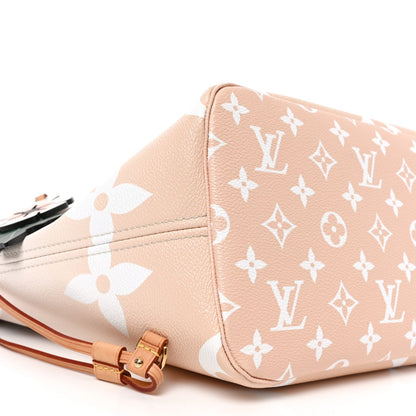 Monogram Giant By The Pool Neverfull Mm  Handbag