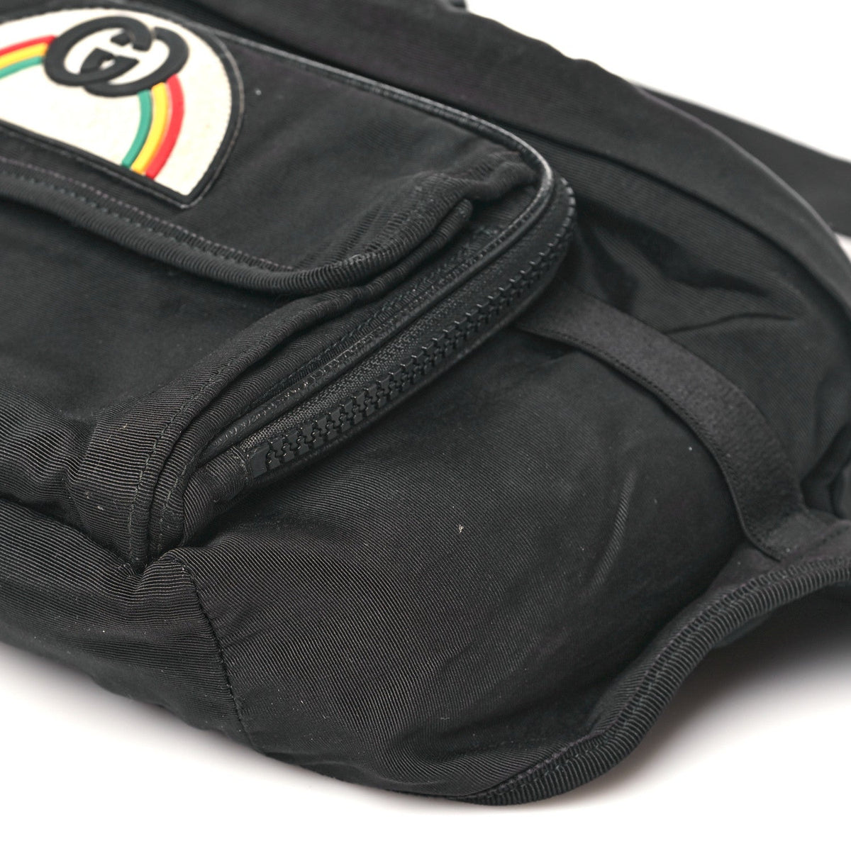 Nylon Belt Bag - Black