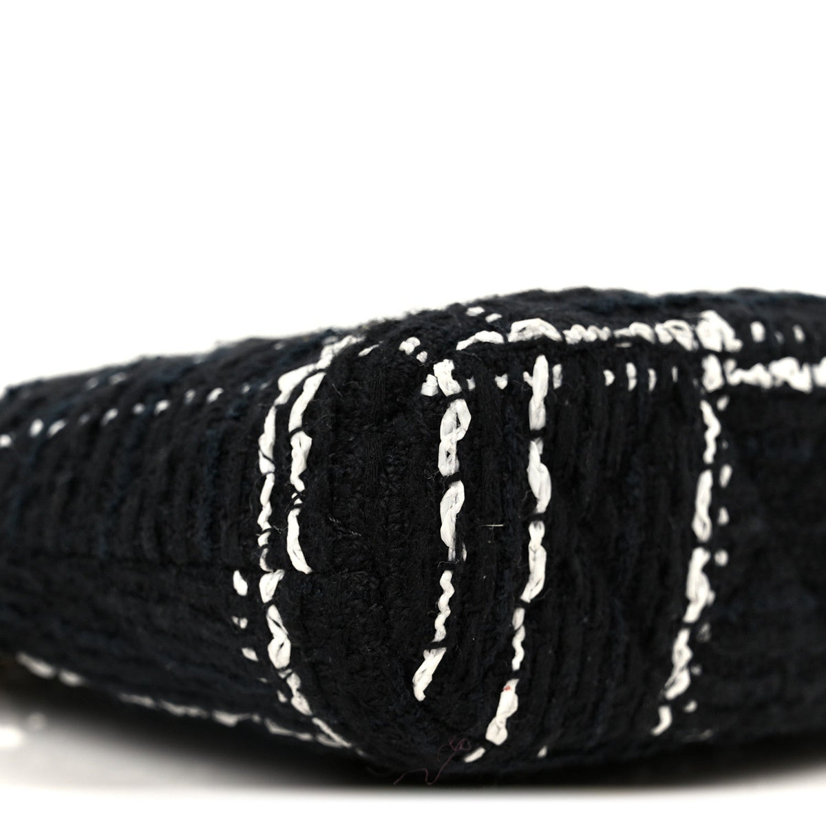 Mini Quilted Clutch Bag - Black
