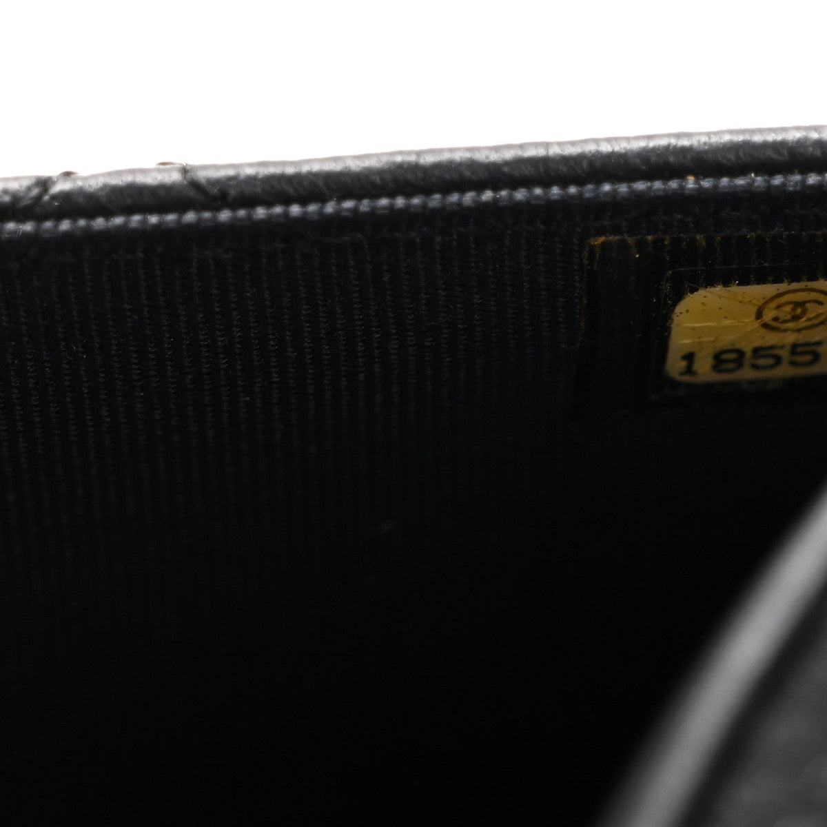 Quilted Lambskin Wallet Bag - Black