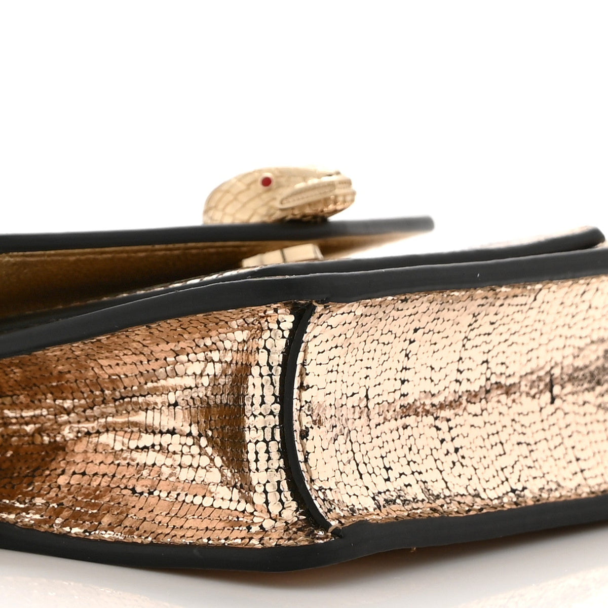Calfskin Handbag - Gold