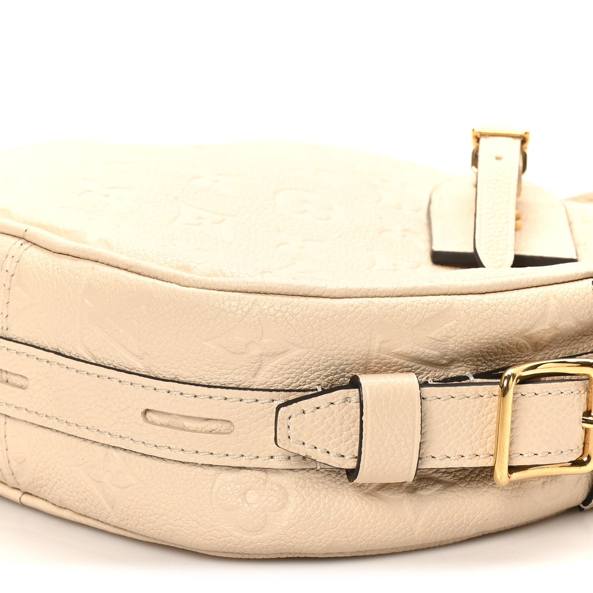Empreinte Boite Chapeau Souple Mm Creme Handbag