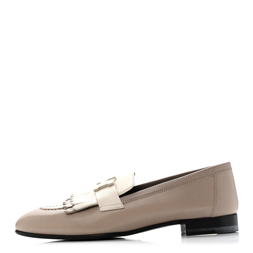 Goatskin Royal Loafers Multicolore Beige Mastic