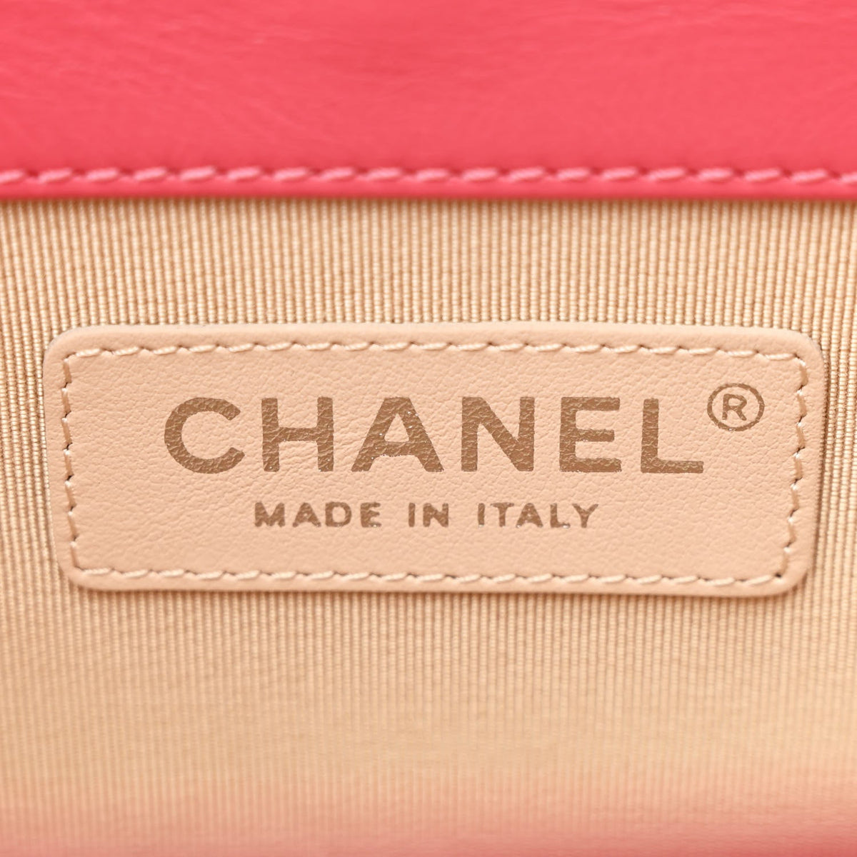 Small Calfskin Handbag - Pink