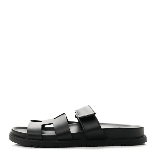 Calfskin Chypre Sandals Black