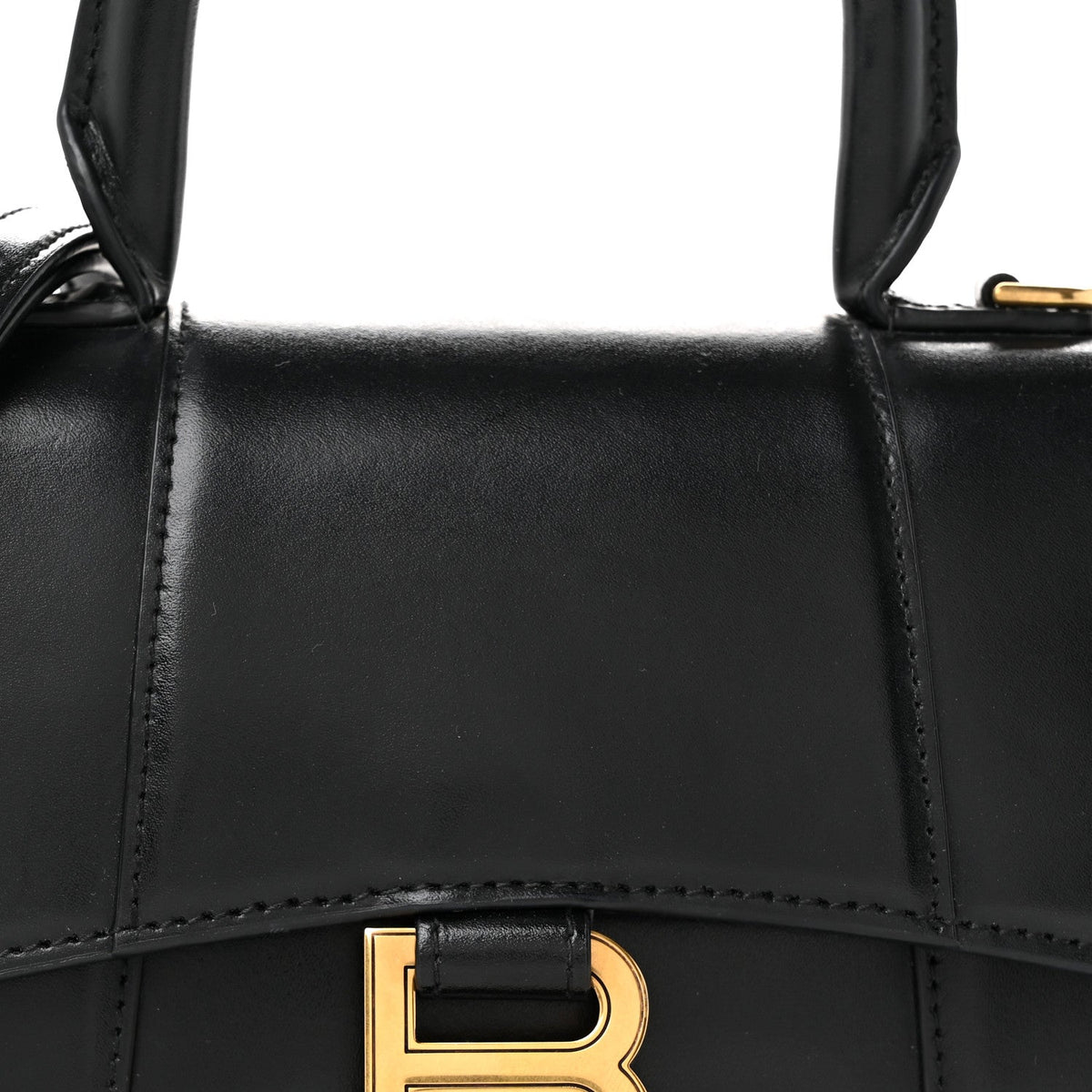 Calfskin Handbag - Black