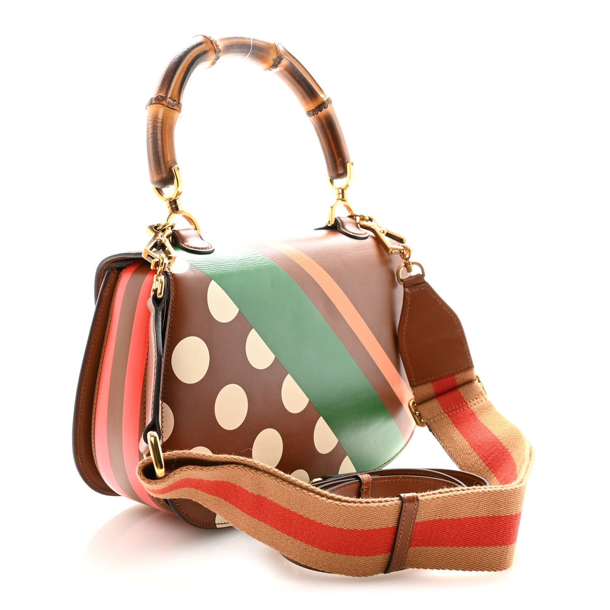 Medium Calfskin Handbag - Brown