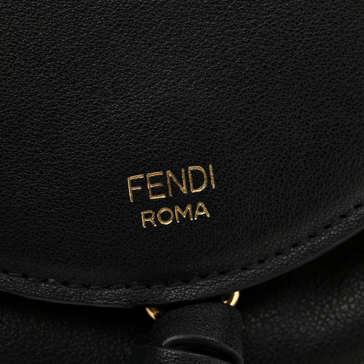 Small Calfskin Handbag - Black