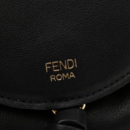Small Calfskin Handbag - Black