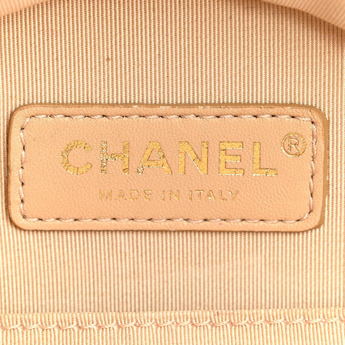 Calfskin Handbag - Beige