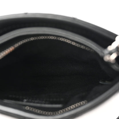 Quilted Lambskin Crossbody Bag - Black