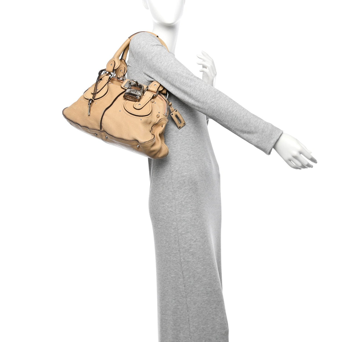 Medium Calfskin Satchel Bag