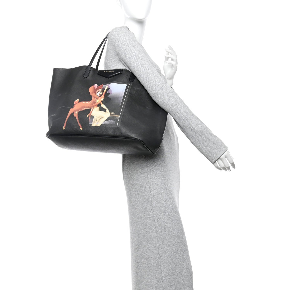 Large Canvas Tote Bag - Red