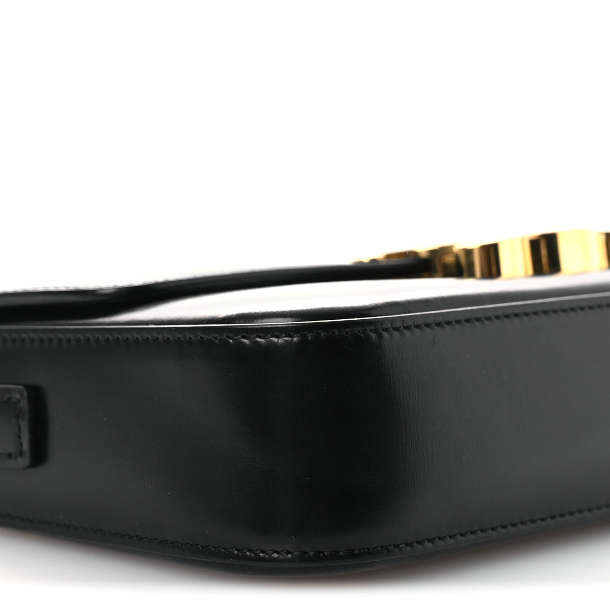 Calfskin Shoulder Bag - Black