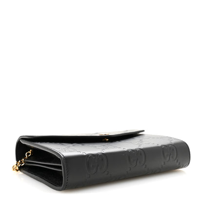 Calfskin Wallet Bag - Black