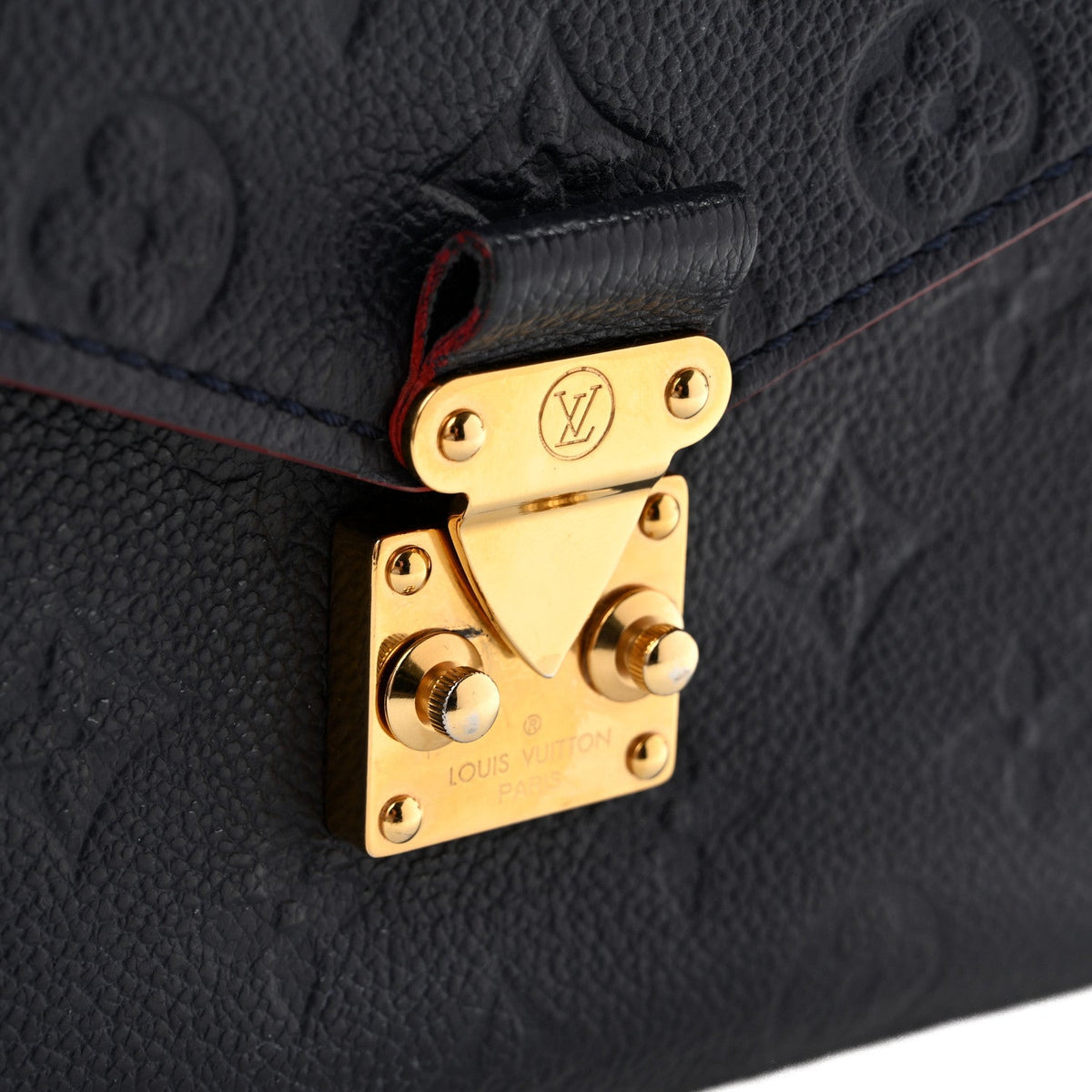 Empreinte Pochette Metis Marine Rouge Handbag