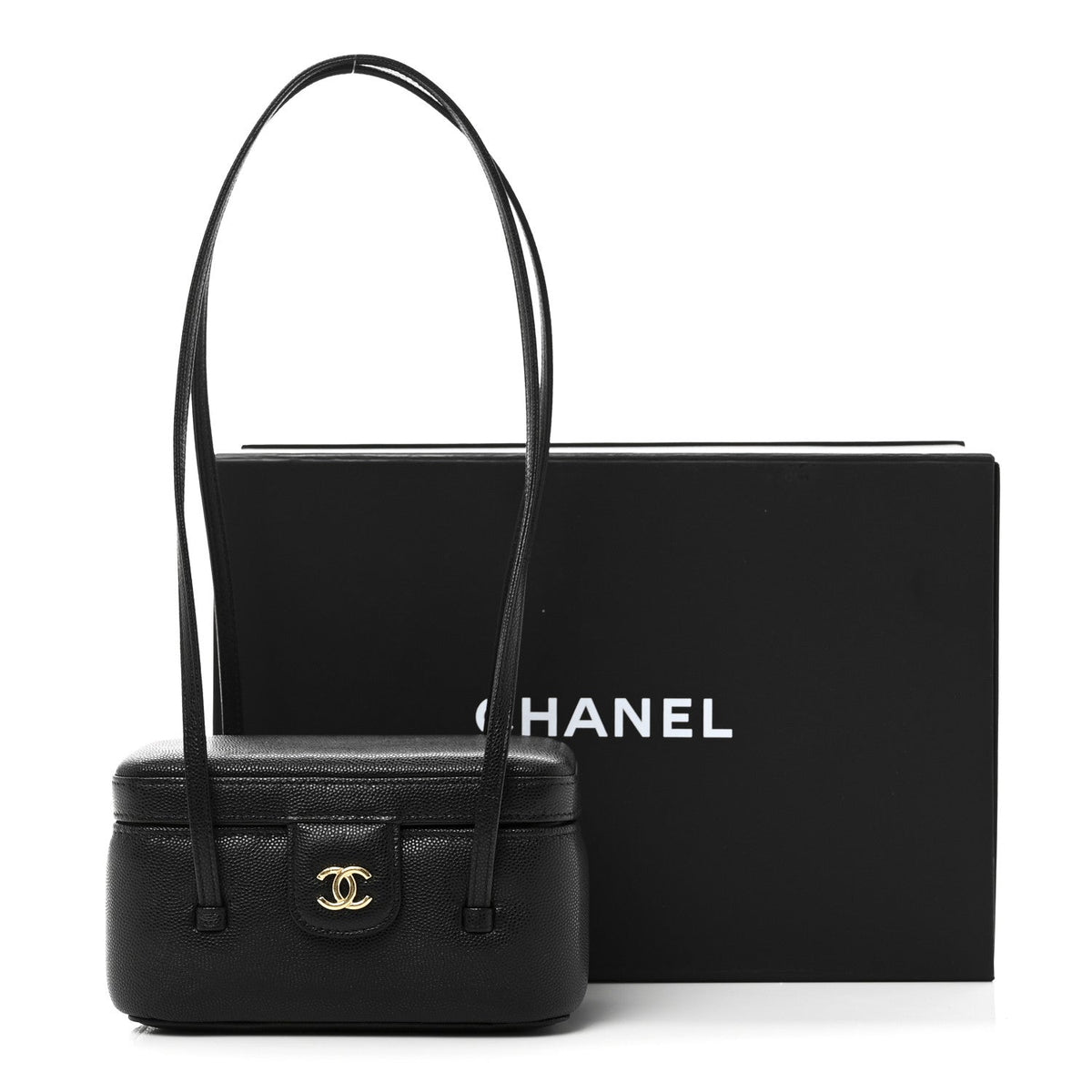 Caviar Handbag - Black