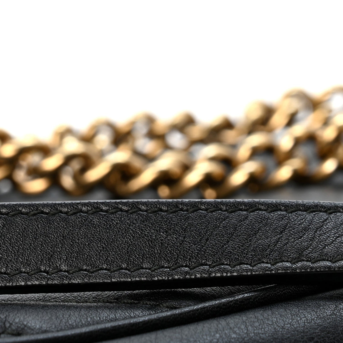 Small Calfskin Shoulder Bag - Black