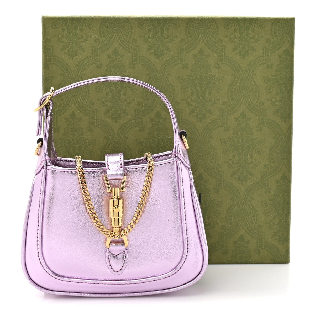 Nano Nappa Hobo Bag - Rosa