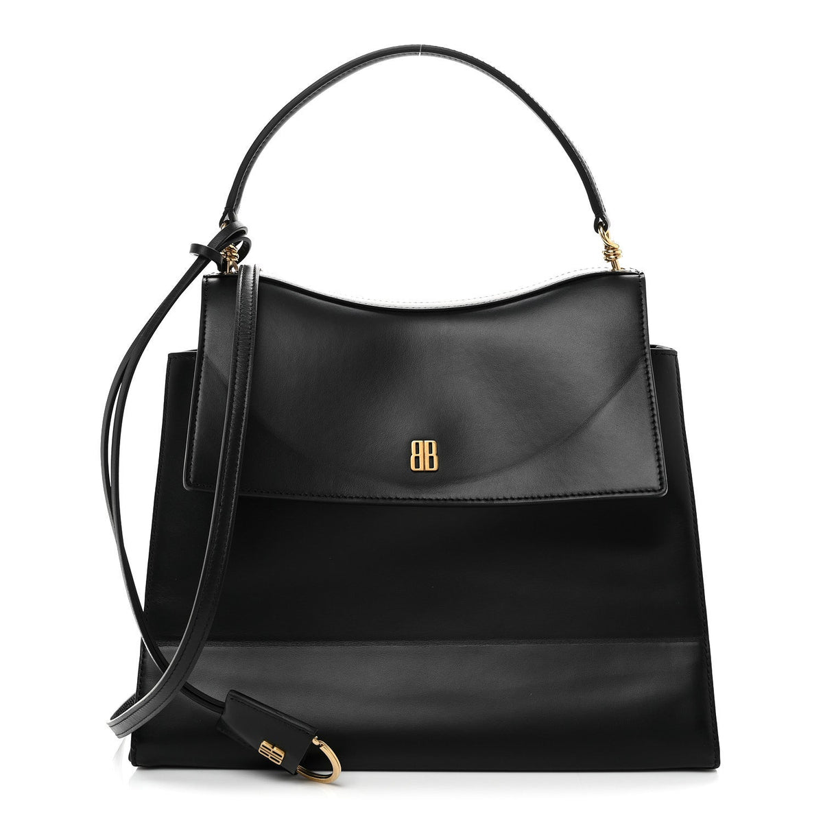 Medium Calfskin Handbag - Natural