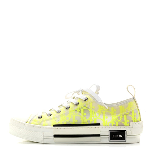 Technical Canvas Oblique B23 Low Top Sneaker Yellow