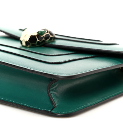 Small Calfskin Crossbody Bag - Green