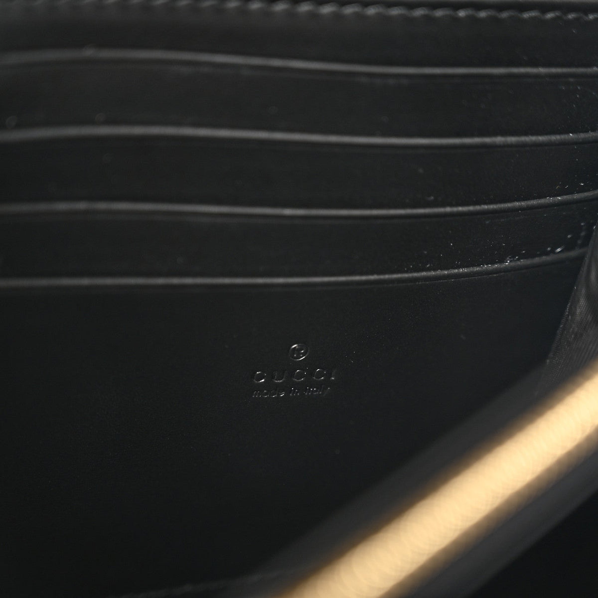 Calfskin Wallet Bag - Black