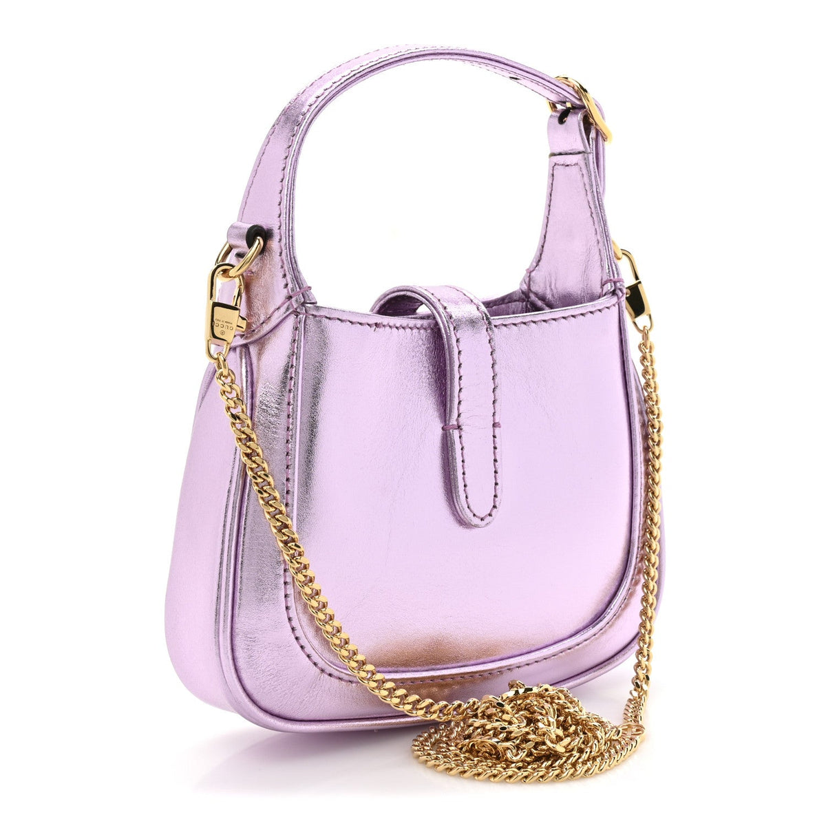 Nano Nappa Hobo Bag - Rosa