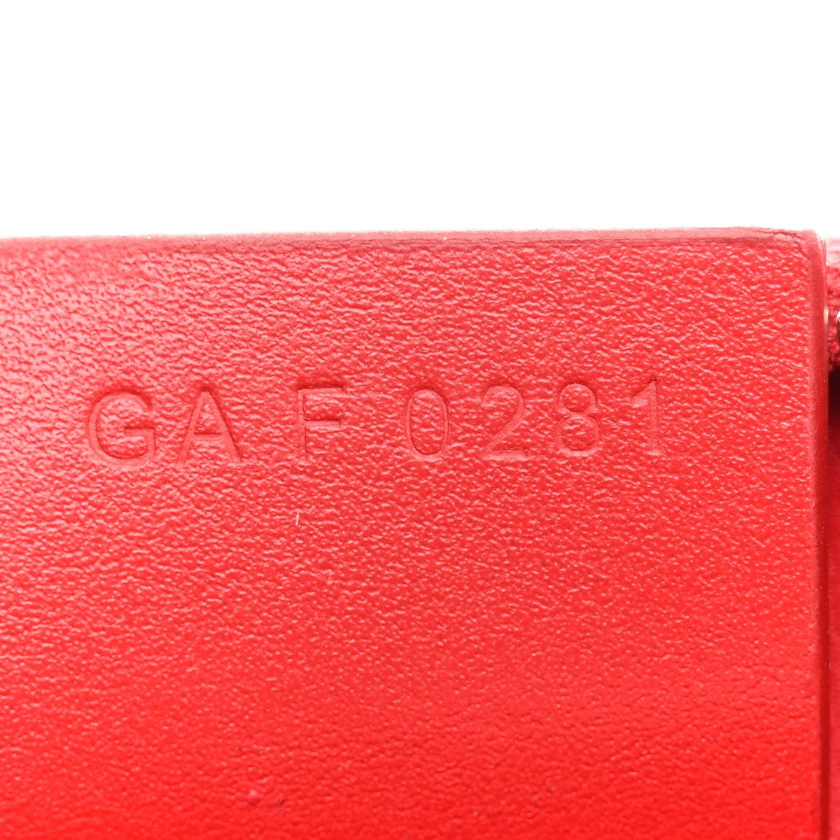 Small Calfskin Shoulder Bag - Red