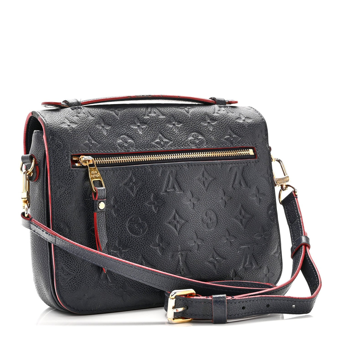 Empreinte Pochette Metis Marine Rouge Handbag