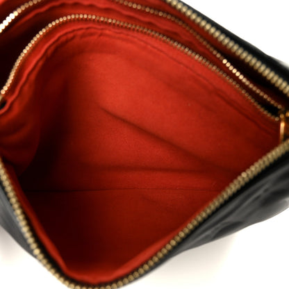Lambskin Handbag - Black