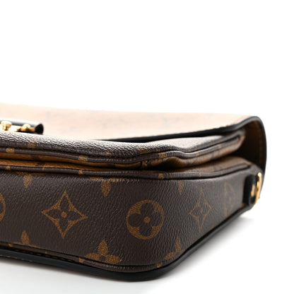 Reverse Monogram Pochette Metis Handbag
