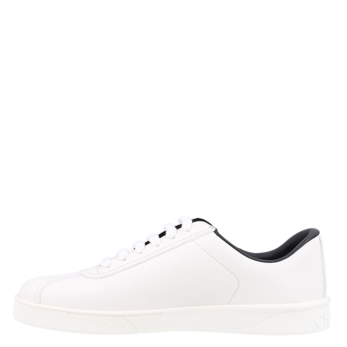 Calfskin CC Sneakers White